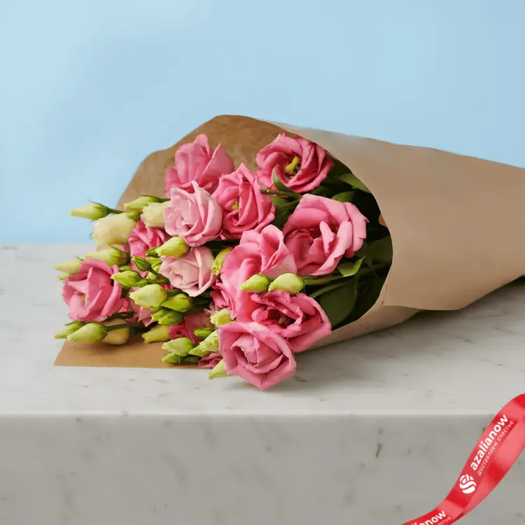 15 Нежно-Розовых Эустом